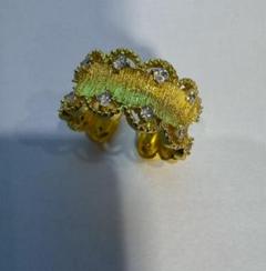 遺品整理 金 K18 3.21ct 刻印 ダイヤモンド ゴールド リング