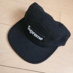 Supreme ブラック ワークキャップ