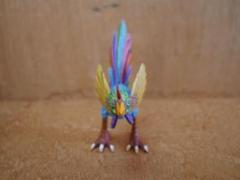 OAXACAN WOOD  CARVING オアハカンウッドカービング　七面鳥？ OAXACAN WOOD CARVING オアハカンウッドカービング 七面鳥