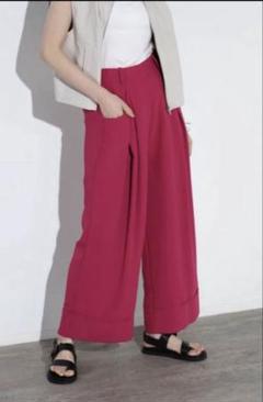 【新品タグ付き】RADIATE ロールアップタックワイドパンツ ヤマダヤ
