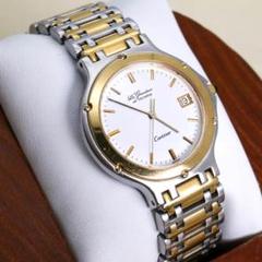 稼働 TECHNOS Cortina 腕時計 デイト アンティーク 1588