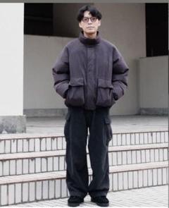 shiun⭐︎ SOFT BRUSHED PUFFER JACKET