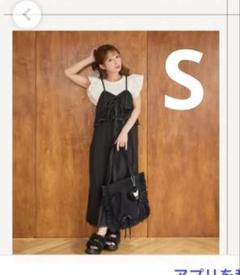 【新品】辻希美　しまむら　アンジュシャルム デニム　キャミワンピース Ｓ