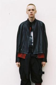 期間限定キャンペーン カーフスキンライダースジャケット 19ss JULIUS 【あす楽対応】 MA ヌバック カーフレザー ライダースジャケット Julius レザージャケット