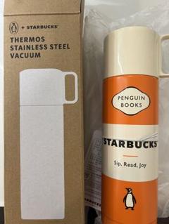 韓国スタバ×ペンギンブックス　数量限定コラボ品　レア　ブックバッグ　新品 韓国スタバ☆24秋 PenguinBooks Big Book Bag (Starbucks/トート