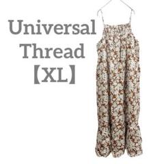 Universal Thread 【XL】キャミワンピース マキシ丈 ブラウン系