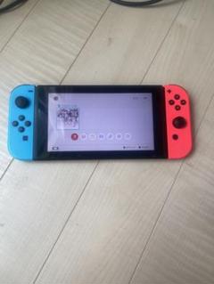 【ジャンク】Switch 本体　初期型 ジャンク扱い》ニンテンドースイッチ 初期型 ネオンブルー