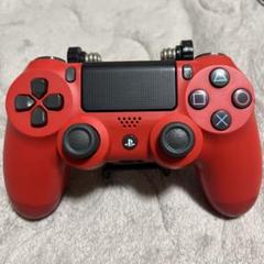 PS4 純正 ワイヤレス コントローラー レッド ジャンク 値下げ可能です❗❗ PS4 純正 ワイヤレス コントローラー レッド ジャンク 値下げ