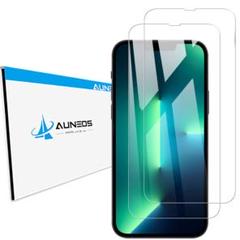 AUNEOS iPhone13 保護フィルム 表面硬度9H 衝撃吸収　キズ防止