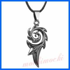 No.22【新品】ネックレストライバル 龍 ドラゴン 炎 焔