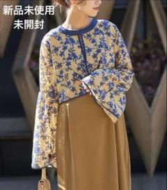 新品未使用品【 CIAOPANIC】ベロアフラワーボレロ付きキャミ