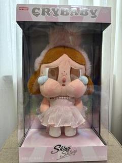 POPMART crybaby ぬいぐるみ SHINY SHINY ピンク - メルカリ
