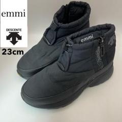 pan☺︎様専用DESCENTEデサント emmi エミ スノーブーツ 黒のサムネイル