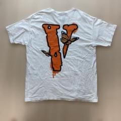 Juice Wrld x Vlone★送料込 バタフライ Tシャツ コラボ Juice Wrld x Vlone Butterfly T-Shirt White Men's - SS20 - US