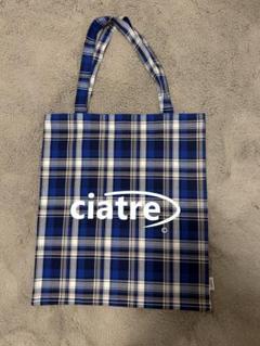 【新品未使用】ciatreトートバッグ ciatre check tote bag 2024 | ciatre