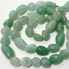 bi074/SALE！天然石◇グリーンアベンチュリン　タンブル　1連