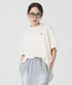 フレッドペリー×レイビームス★別注オーバー Tシャツ　ホワイト　t2504 Ray BEAMS（レイビームス）の「FRED PERRY × Ray BEAMS / 別注