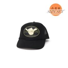 90s ビンテージ メッシュ ハワイ スラング キャップ 企業 プリント 古着