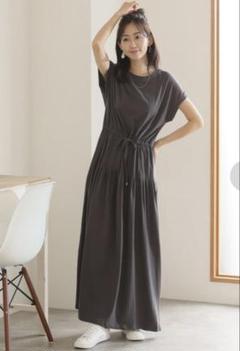 LARU 半袖 ロングワンピース