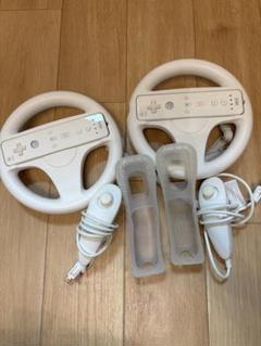 Wii ハンドル 2個 シリコンカバー付き