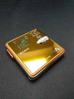SONY Hi-MD WALKMAN MZ-RH10 ポータブルMDプレーヤー Sony HI-MD Walkman MZ-RH10 Silver 1GB MP3 Player (1GB, 120g