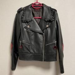 milk 黒 ライダースジャケット ショット Schott DOUBLE BREAST RIDERS/ダブルブレスト