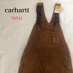 【激レア新品】carhartt カーハート オーバーオール サロペット ブラウン