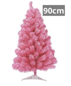 セール！ピンク クリスマスツリー 90cm 簡単組み立て！かわいい クリスマスのサムネイル