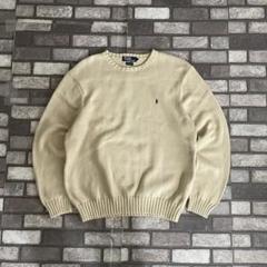 old ralph lauren crew neck cotton knit