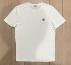 極美品］モンクレール ワンポイントロゴTシャツ ホワイト S