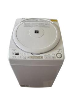SHARP 洗濯機 ES-TX8G-W 8kg 2023年製 家電 A015 ES-TX8G｜洗濯機：シャープ