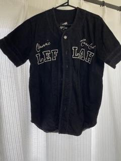 LEFLAH ボタン付きシャツ 黒
