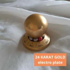 【ヴィンテージ品】24Kメッキ　占いルーレット