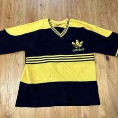 90s adidas ゲームシャツ 半袖 トレフォイル 常田大希 オーバー