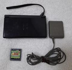 ニンテンドーDS Lite ブラック本体 充電器 ゲームカセット　３点セット
