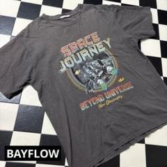 bayflow ベイフロー　Tシャツ　カジュアル　アメリカン　夏　半袖　杢グレーのサムネイル