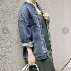 値下げ！【美品】IENA チノリメイクルーズ デニム ブルゾン Gジャン 大きめ 2025年最新】リメイクルーズデニムブルゾンの人気アイテム