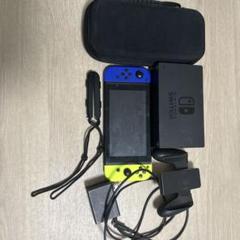 Nintendo Switch 青/黄 本体 充電器付き