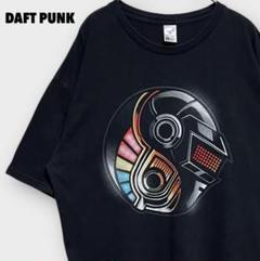 ダフトパンク 陰陽 半袖 Tシャツ テクノ ハウス クラブ ブラック