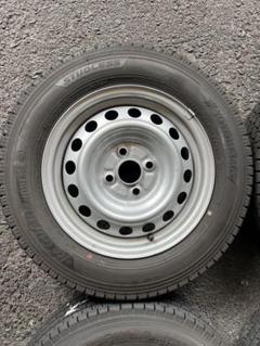 バリ山！155/80R14 スタッドレスタイヤホイール プロボックス