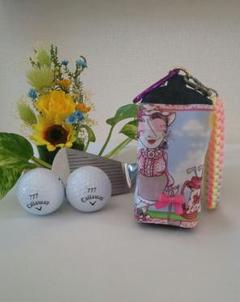 ♡ゴルフで2個♡ハンドメイド　ロラライハリス ♡ゴルフで2個♡ハンドメイド ロラライハリス - 財布・ケース