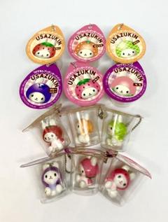残りわずか　うさずきん　カプセル　キーホルダー　レトロ　12個　うさぎ 残りわずか うさずきん カプセルキーホルダー オーナメント