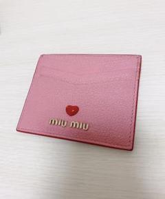MIUMIU ミュウミュウ マドラスラブカードケースの中古/未使用品 - メルカリ MIUMIU ミュウミュウ マドラスラブカードケースの中古/未使用品 - メルカリ