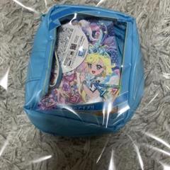 ひみつのアイプリ アイプリカード風ポーチ ブルー 1点