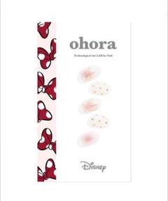 Ohora ディズニー　ミニーちゃん　3箱セット　ohora クリスマスをイメージしたジェルネイル！ディズニーストア ohora