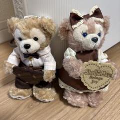 ダッフィー シェリーメイ ぬいぐるみバッジ バレンタイン 2011