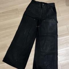 CLEL 特殊加工ダブルニーデニムパンツ　アッシュグレー CLEL】特殊加工ダブルニーデニムパンツ - メルカリ