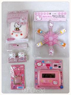 激レア ハローキティ カオハナ 当時物 クリップ ピンチセット 時計 ウォッチ 激レア ハローキティ カオハナ 当時物 クリップ ピンチセット