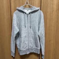UNIQLO グレー ジップアップパーカー