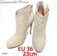 Gianvito Rossi ショートブーツ スエード 36